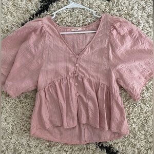 Mi Ami Women’s Boho Top Size Small (Francesca’s)